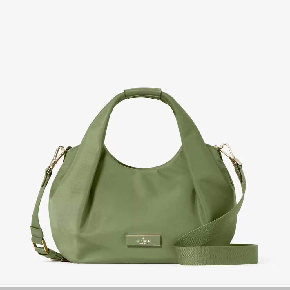 Kate Spade Carter Nylon Small Pleated Crossbody